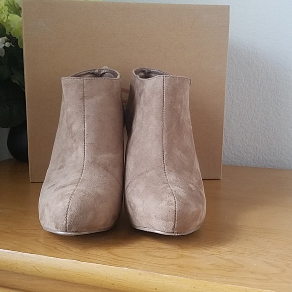 Taupe Booties - Picture 2 of 6